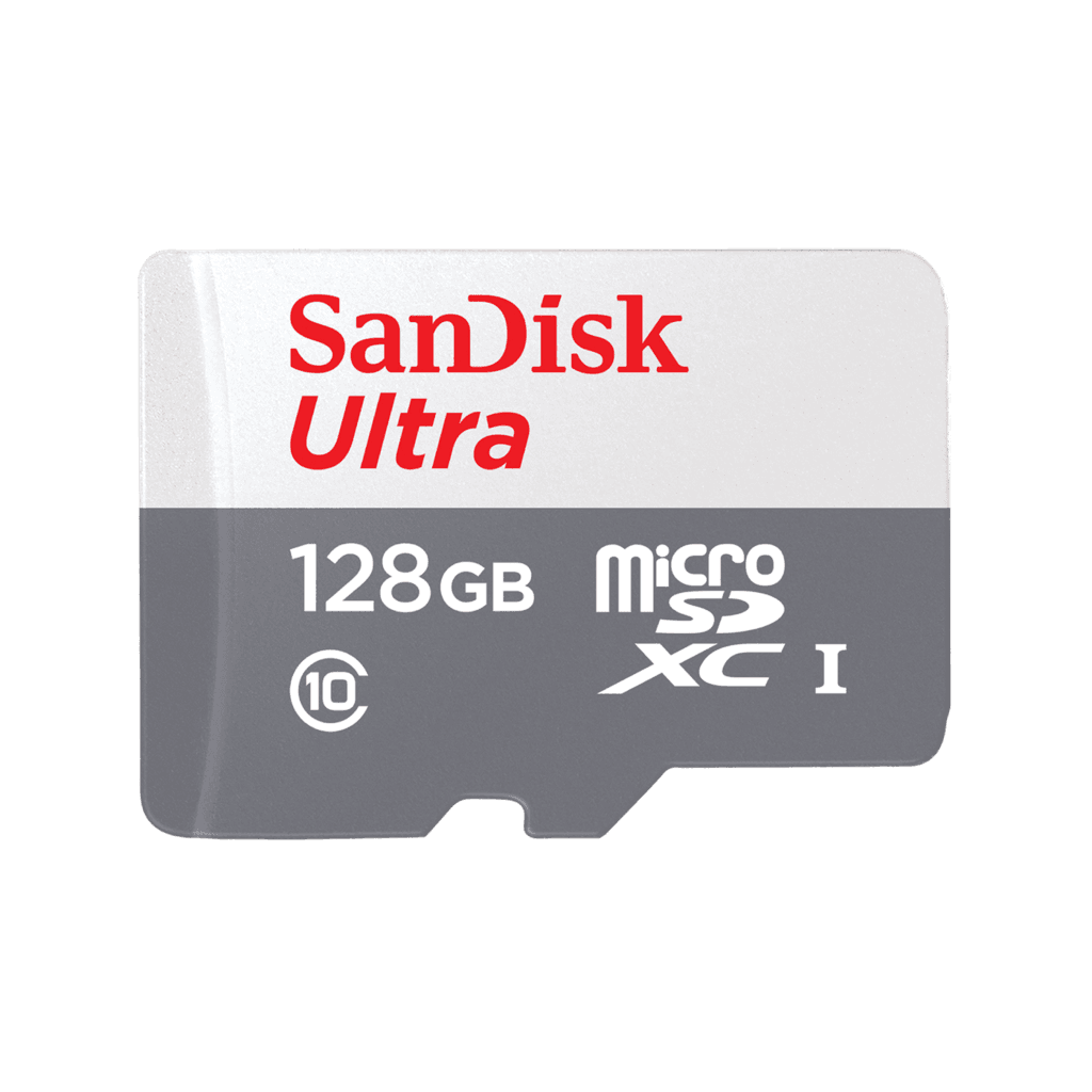 SanDisk Ultra 128GB MicroSDXC UHS-I Card - 100MB/s