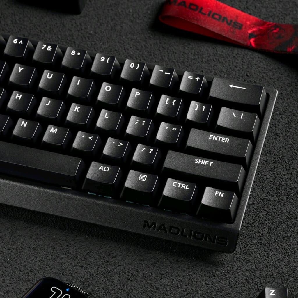 MADLIONS MAD60 HE – 60% Magnetic Gaming Keyboard (Black) 3