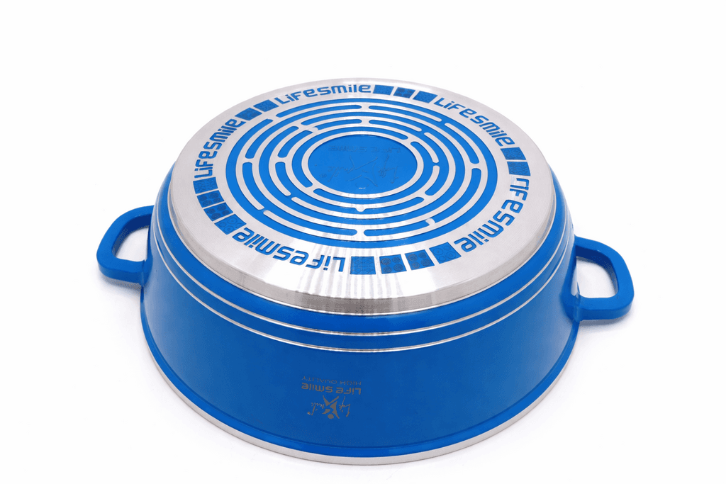 Life Smile 28cm Ceramic Pot - Blue 3