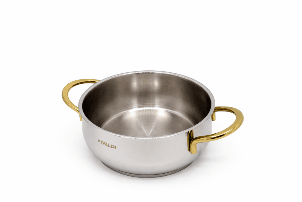 Vivaldi 28cm Stainless Steel 18/10 Pot - Silver 2