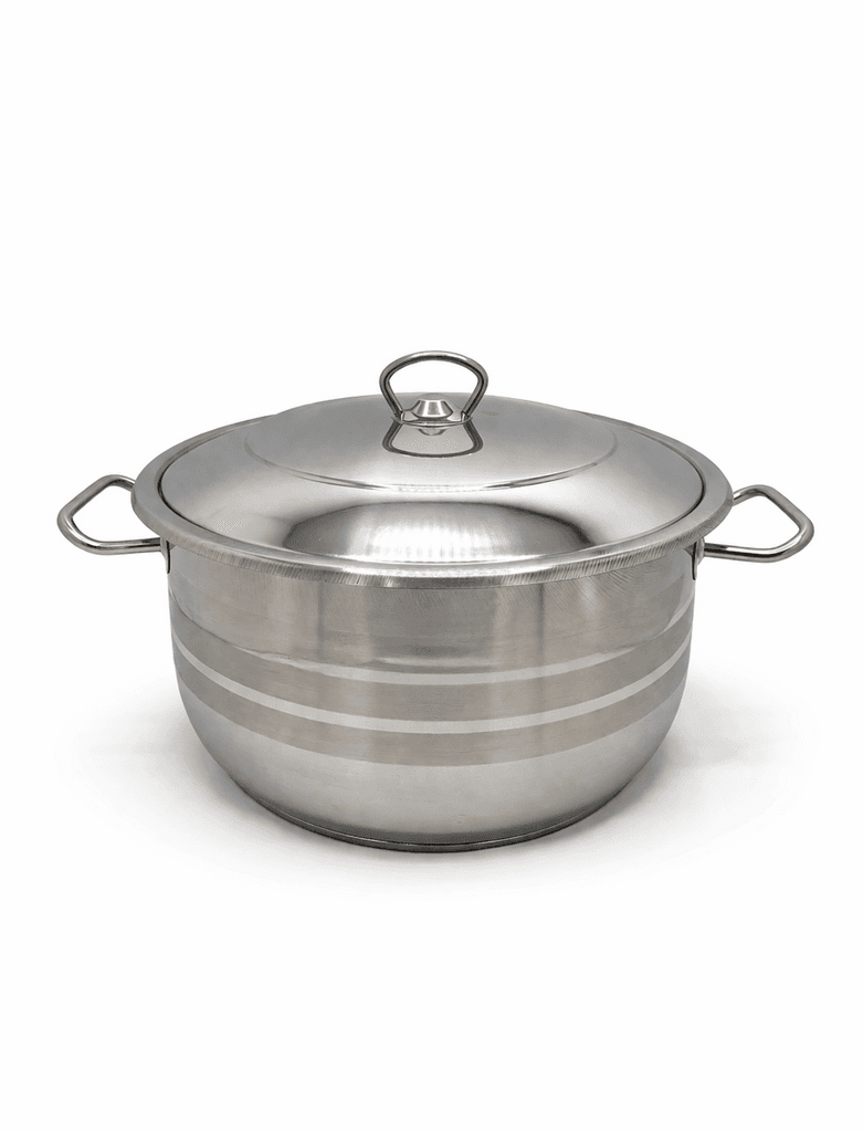 Royal 32cm Stainless Steel 18/10 Pot - Silver 1