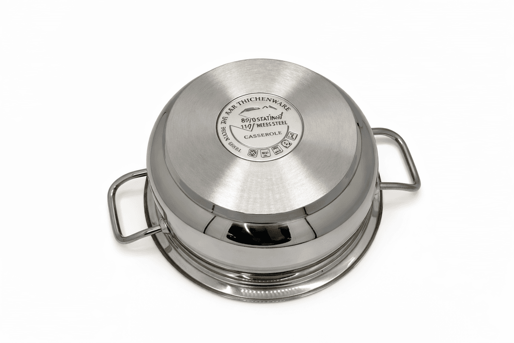 Royal 32cm Stainless Steel 18/10 Pot - Silver 3