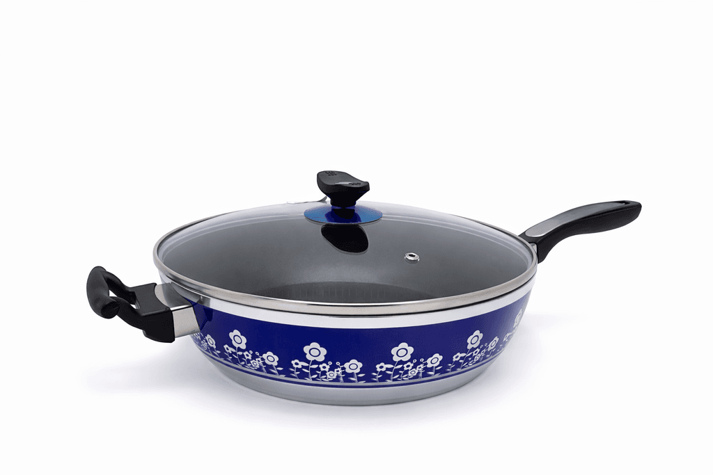 Life Mile 28cm Teflon Pan - Blue