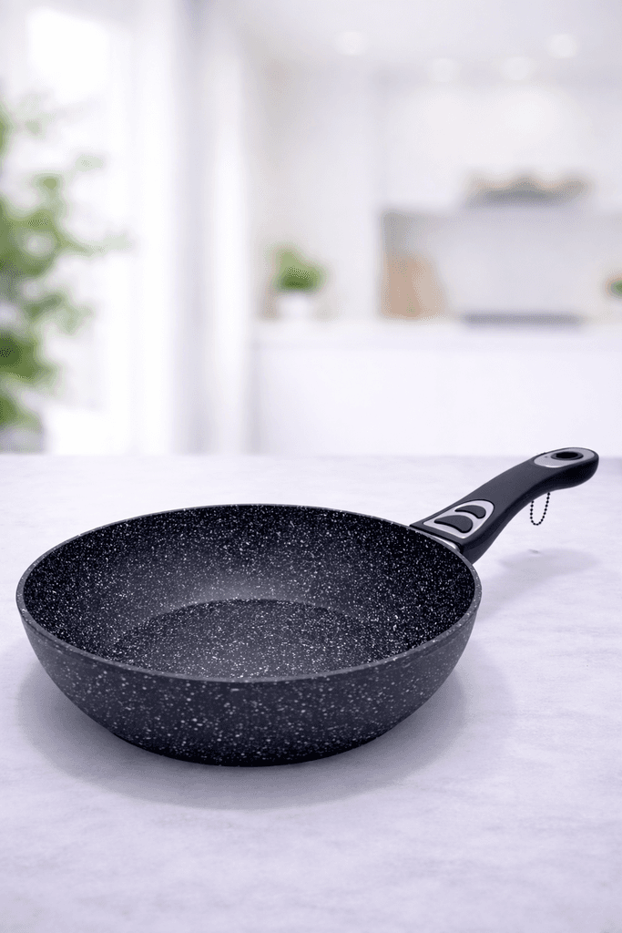 Granite 28cm Frying Pan - Black