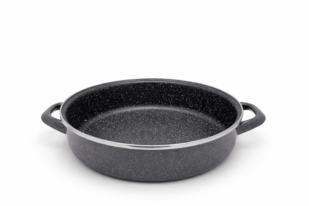 Vitrinor 29cm Granite Pan - Black