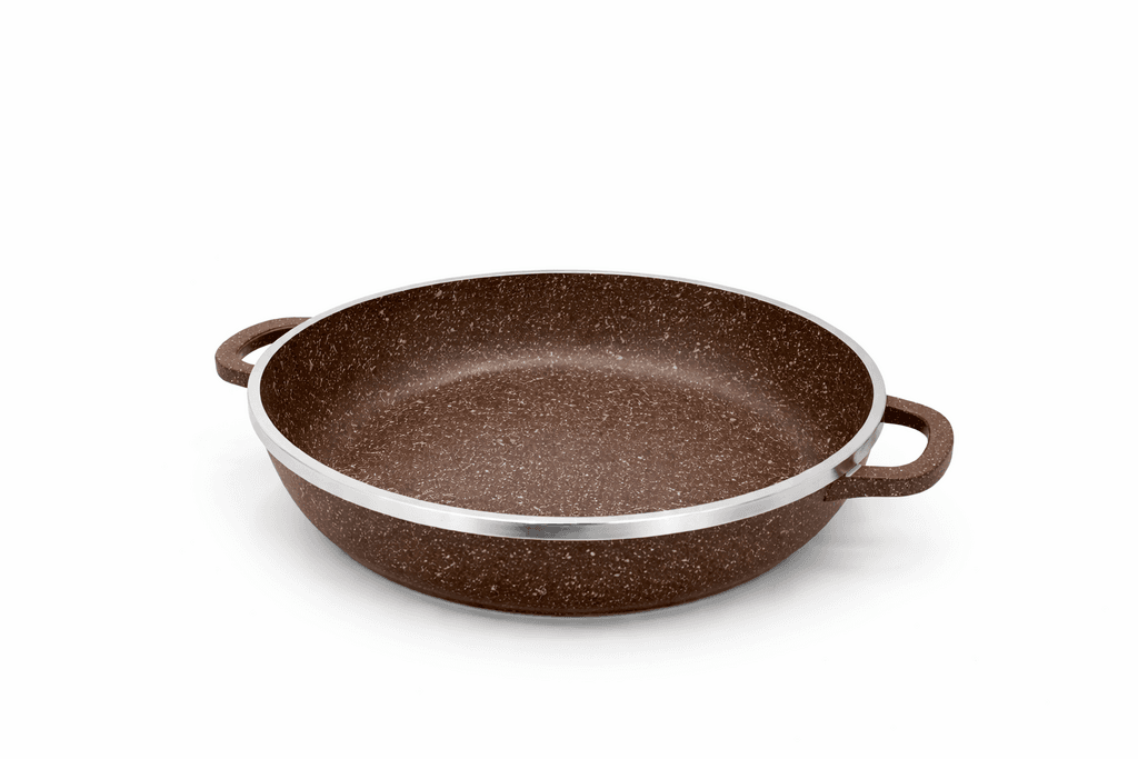 Vogati 26cm Granite Coated Pan - Dark Brown 2