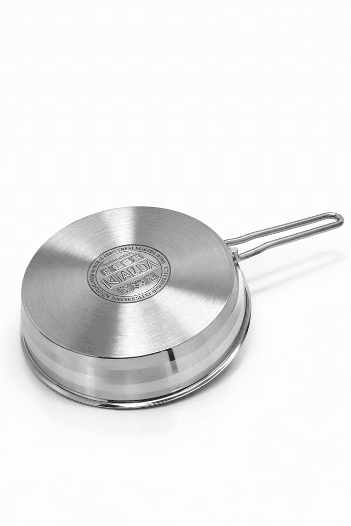 Vivaldi 28cm Stainless Steel Frying Pan - Silver 2
