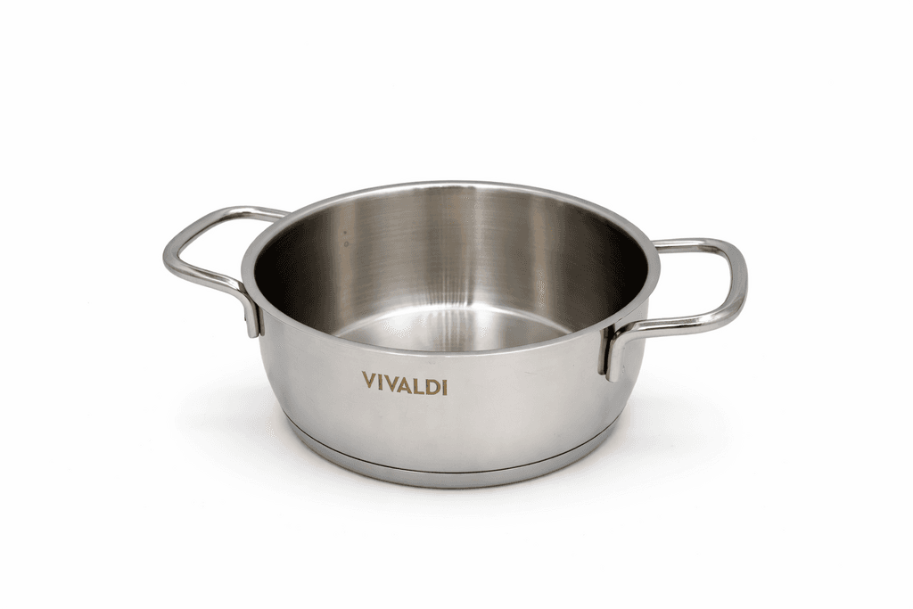 Vivaldi Stainless Steel 4-Piece Cookware Set - Silver 3