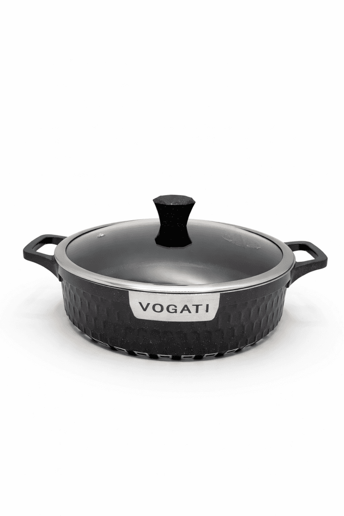 Vogati Granite Coating Cookware Set - Dark Red 2
