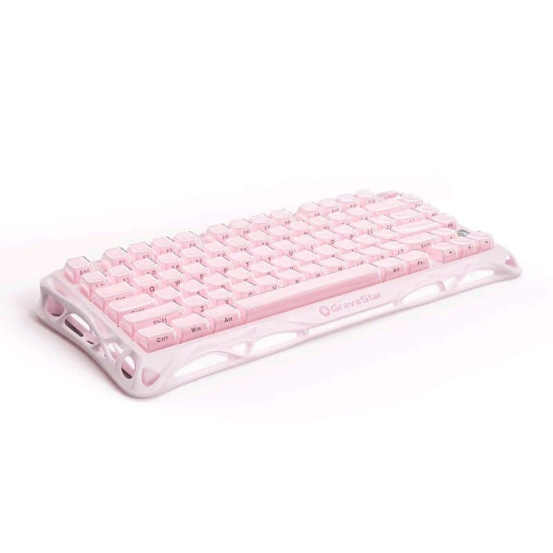 GravaStar Mercury K1 Wireless Mechanical Gaming Keyboard – Sakura Pink 3