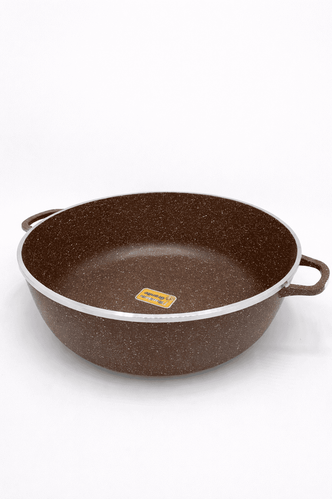 Vogati 36cm Granite Coated Pot - Dark Brown 2