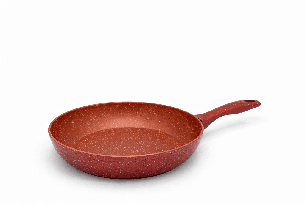 Zara 24cm Granite Pan - Dark Orange