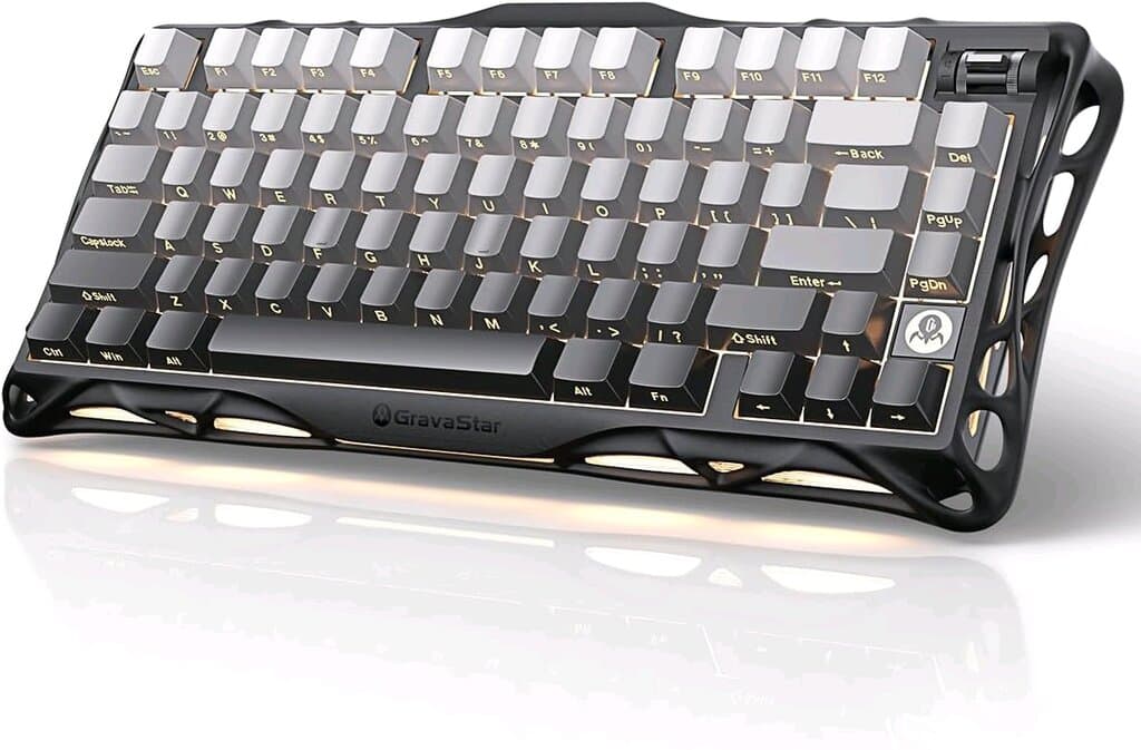 GravaStar Mercury K1 Wireless Mechanical Gaming Keyboard – Gradient Black