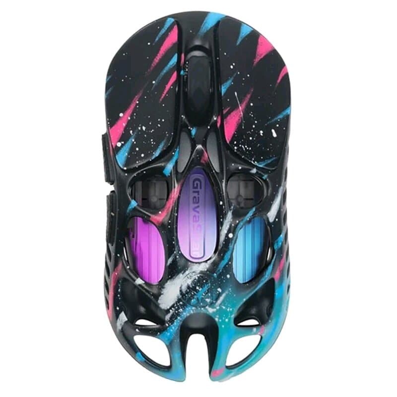 GravaStar Mercury X Pro Wireless Gaming Mouse – Neon Graffiti