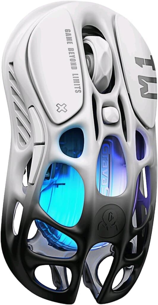 GravaStar Mercury M1 Pro Wireless Gaming Mouse – Gradient Black