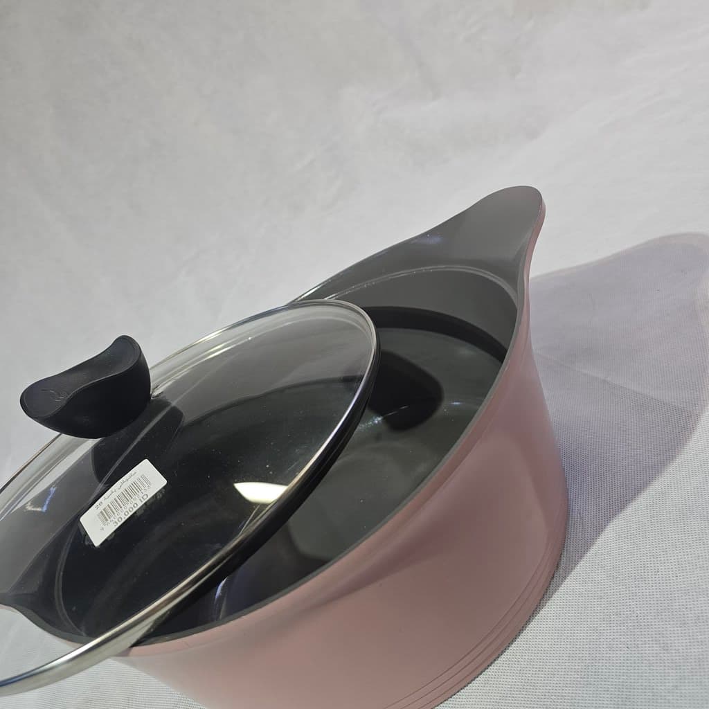 Ceramic 28cm Pot - Black 2