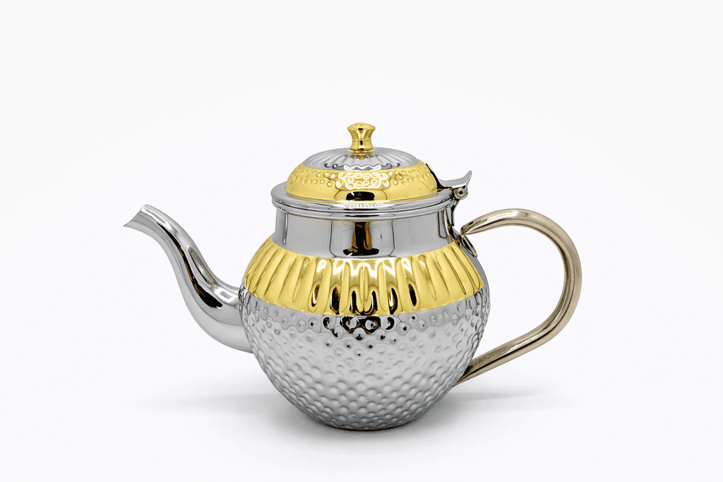 Stainless Steel Teapot - Silver (M)