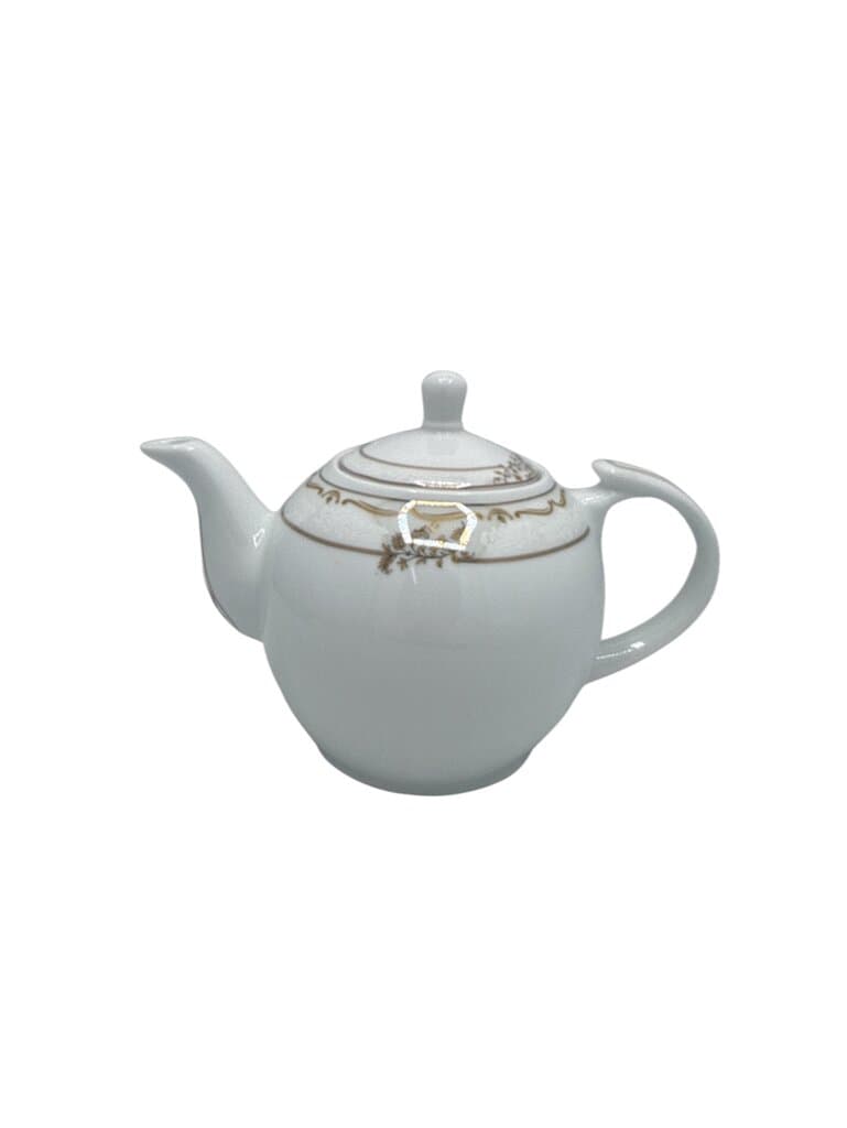 Porcelain Teapot - White