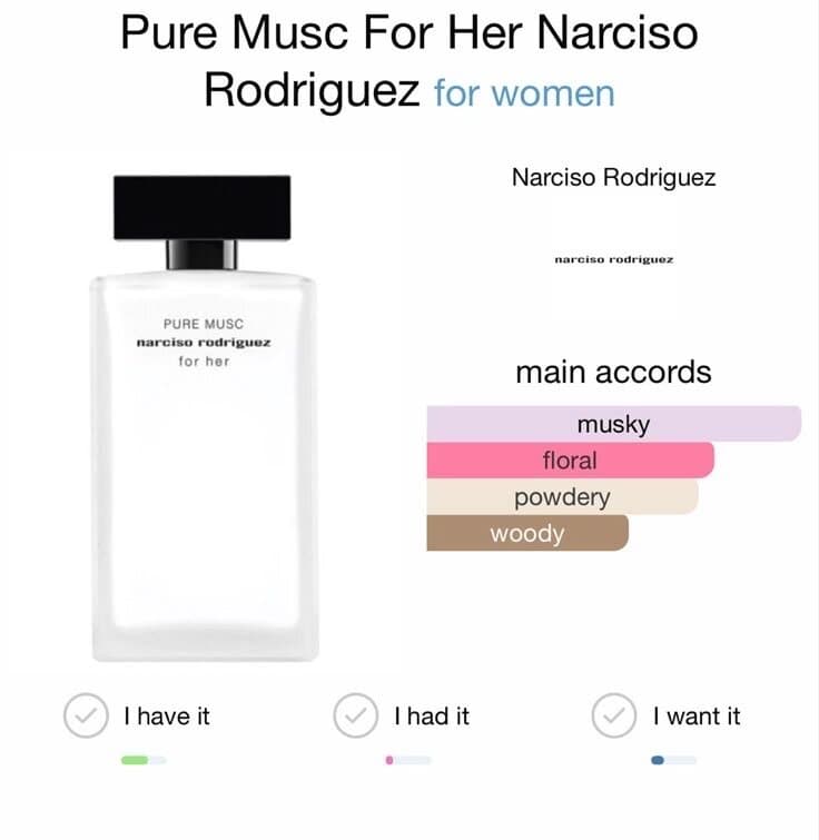 Narciso Rodriguez For Her Pure Musc - EDP (100ml) 4