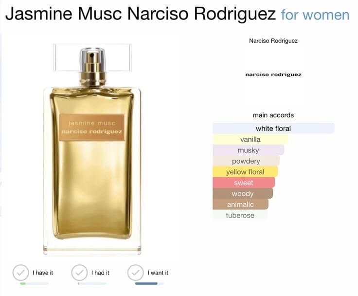 Narciso Rodriguez Jasmine Musc - EDP Intense (100ml) 3