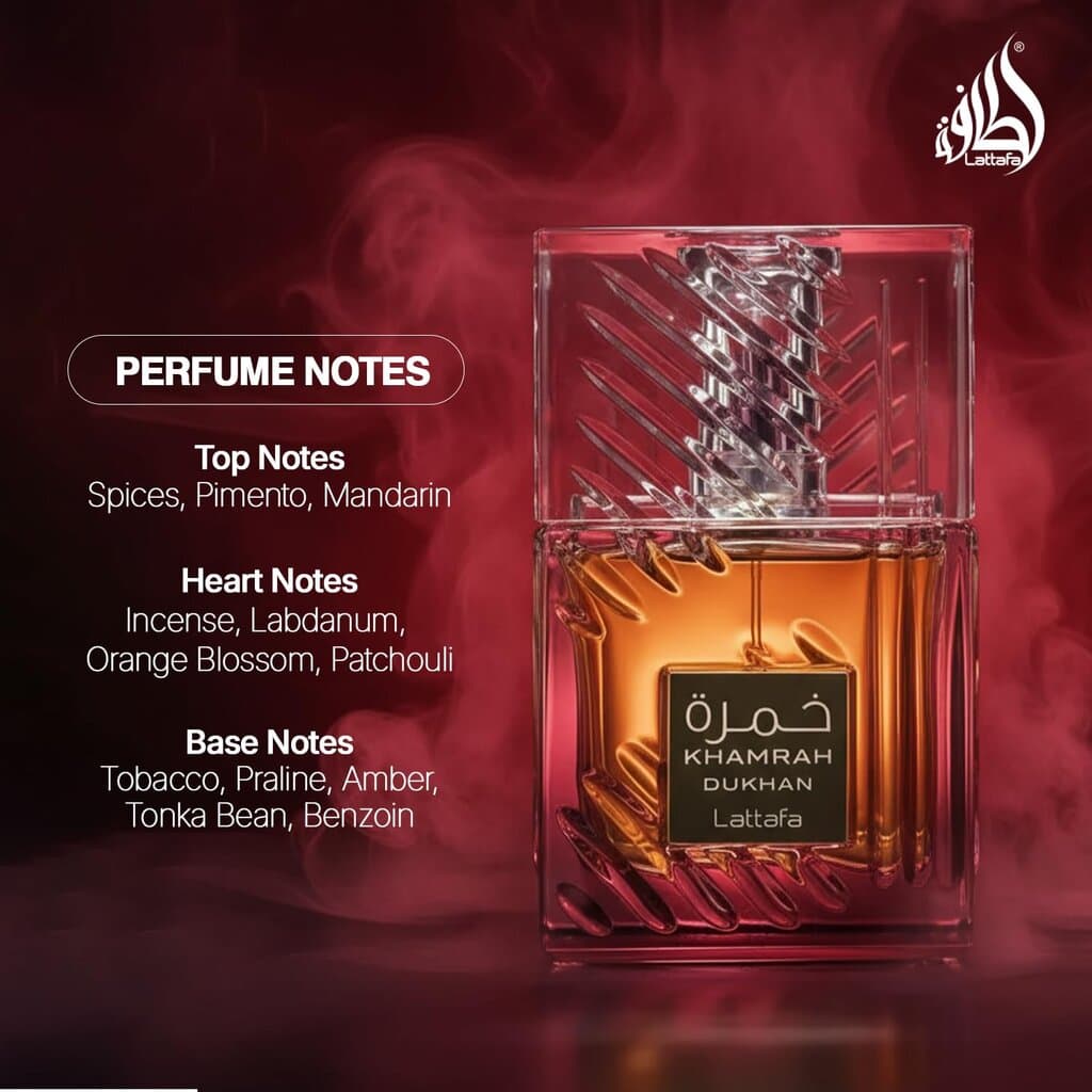 Lattafa Khamrah Dukhan – EDP (100ml) 4