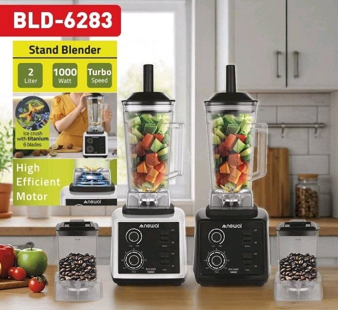 Newal 2L Blender - BLD-6283 (White) 2