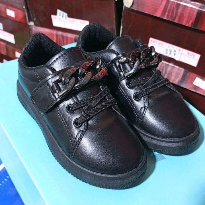 Comfortable Kids Shoes - Black 2