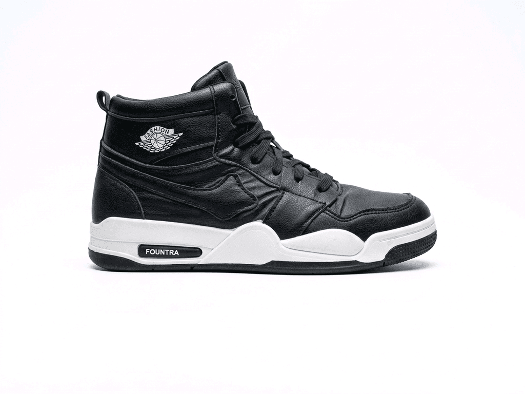 FOUNTRA Men's High-Top Sneakers - Modern Design, Ultimate Comfort for Walking and Sports