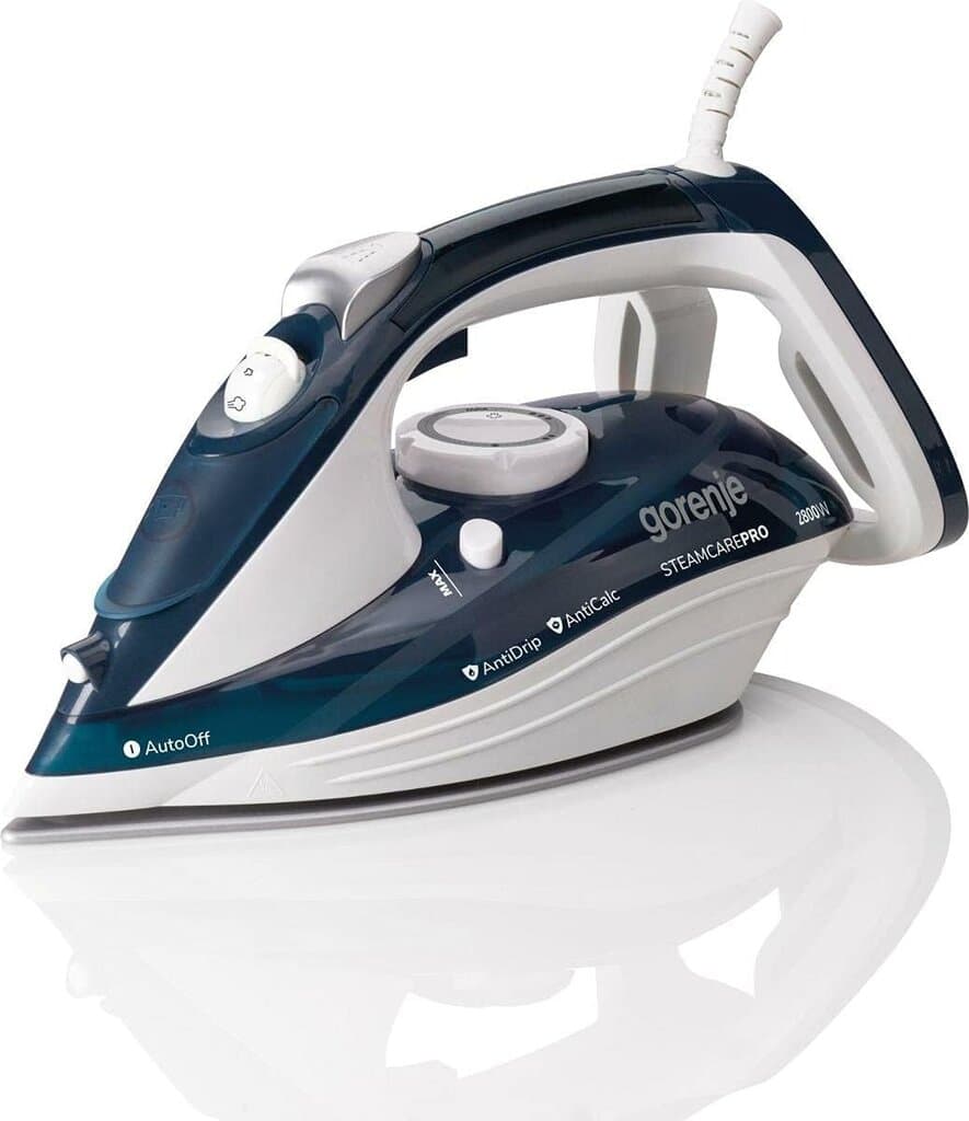 Gorenje 2800W Steam Iron - SIH2800TQC (Blue) 2