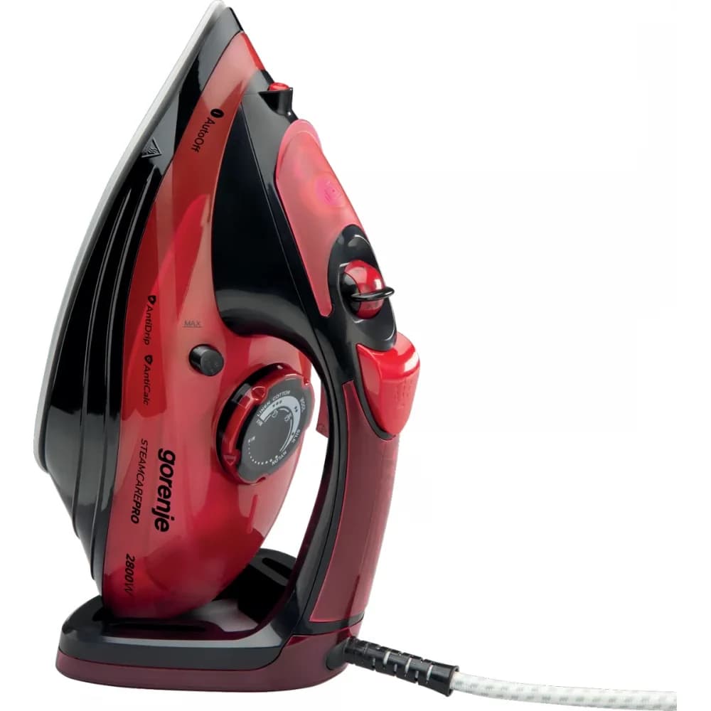 Gorenje 3000W Steam Iron - SIH2800BF (Red) 2