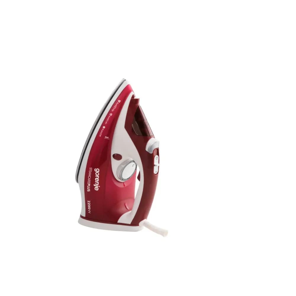 Gorenje 2200W Steam Iron - SIH2200RBC (Red) 2