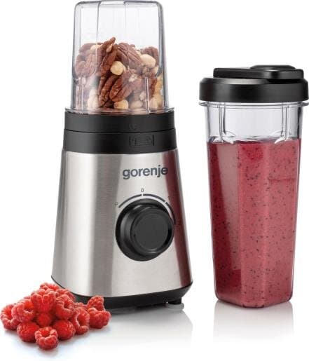 Gorenje 320W 0.6L Smoothie Blender - BSM600E (Silver) 5