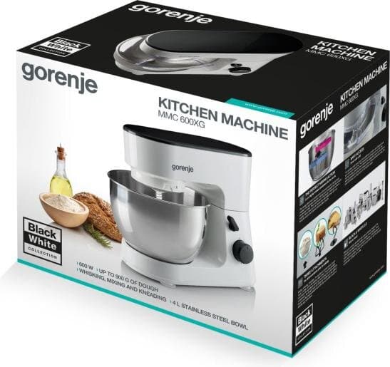 Gorenje 6L 600W Stand Mixer - MMC600XG (White) 5