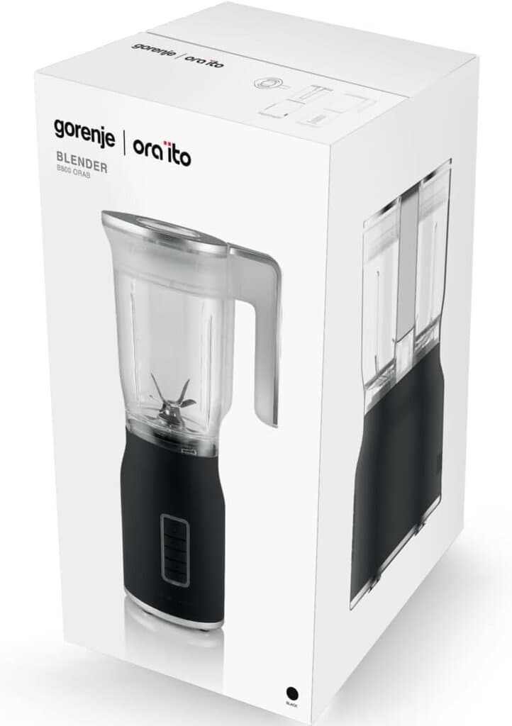 Gorenje 800W Blender - B800ORAB (Black) 6