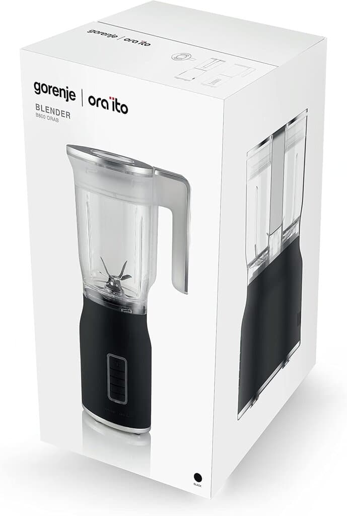 Gorenje 800W Blender - B800ORAB (Black) 8