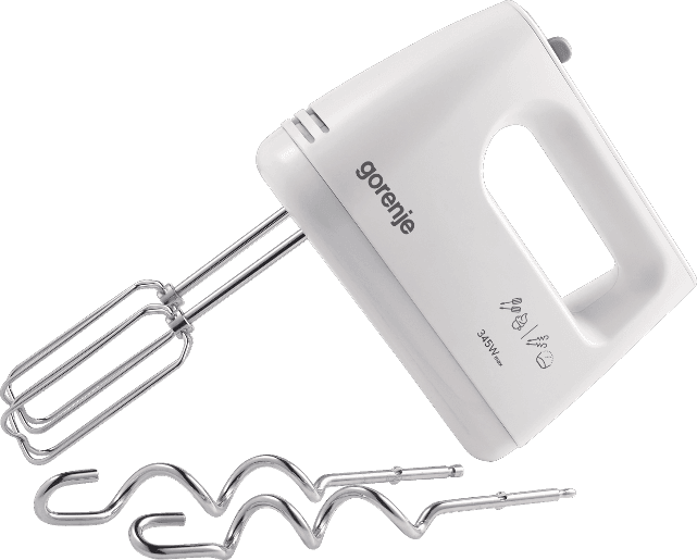 Gorenje 340W 5 Programs Hand Mixer - M360CW (White)