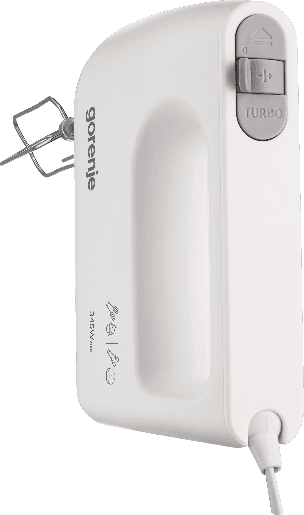 Gorenje 340W 5 Programs Hand Mixer - M360CW (White) 3