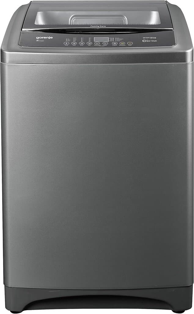 Gorenje 18 kg Top Load Washing Machine - WTP18NS (Silver)