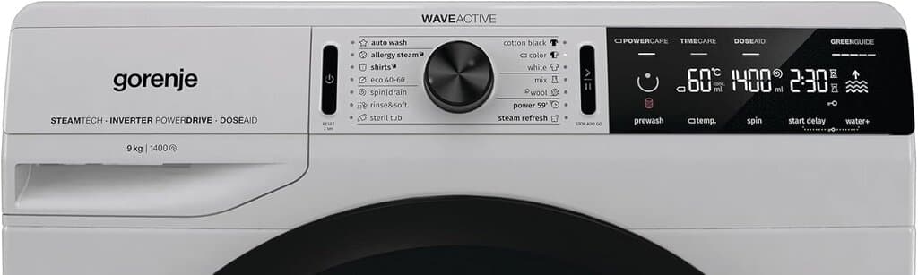 Gorenje 9 kg Automatic Front Load Washing Machine - WA946AS (Gray) 4