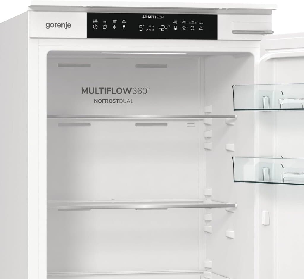 Gorenje 252L No Frost Refrigerator - NRKI517E41 (White) 7