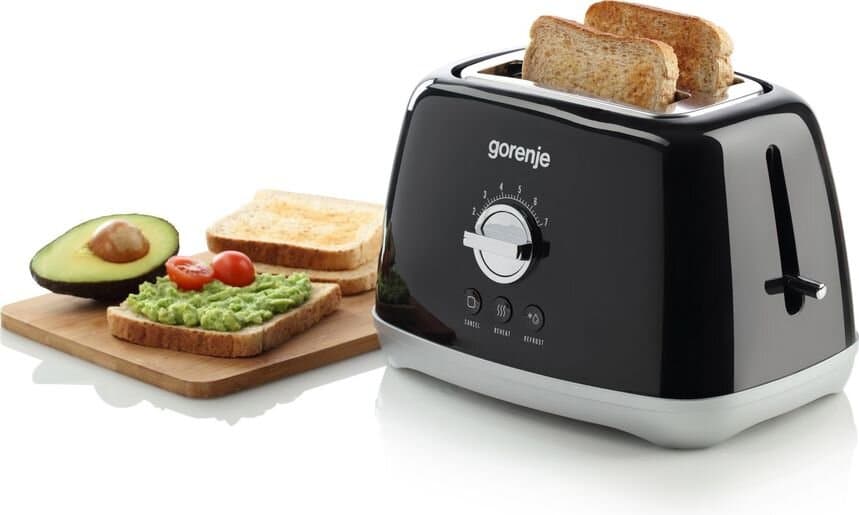 Gorenje 1000W Toaster - T900RLBK (Black) 2