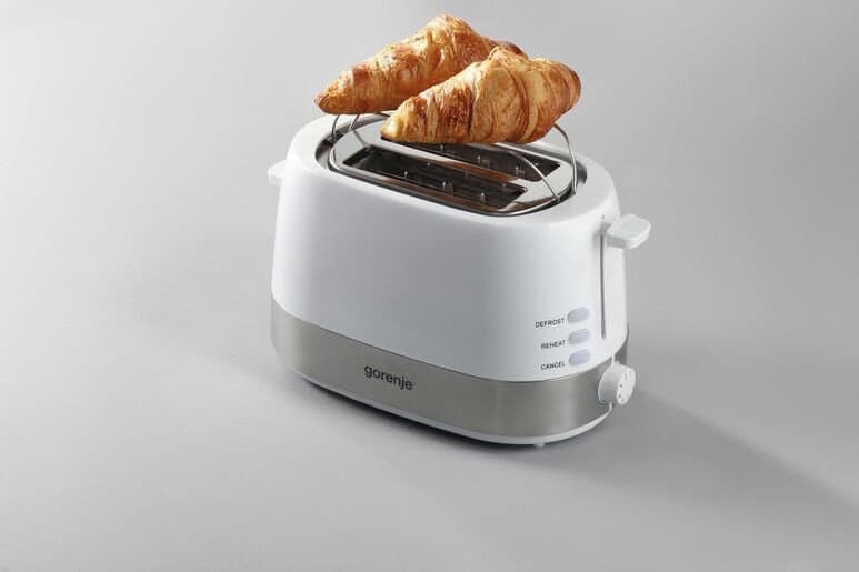 Gorenje 850W Toaster - T850WE (White) 2