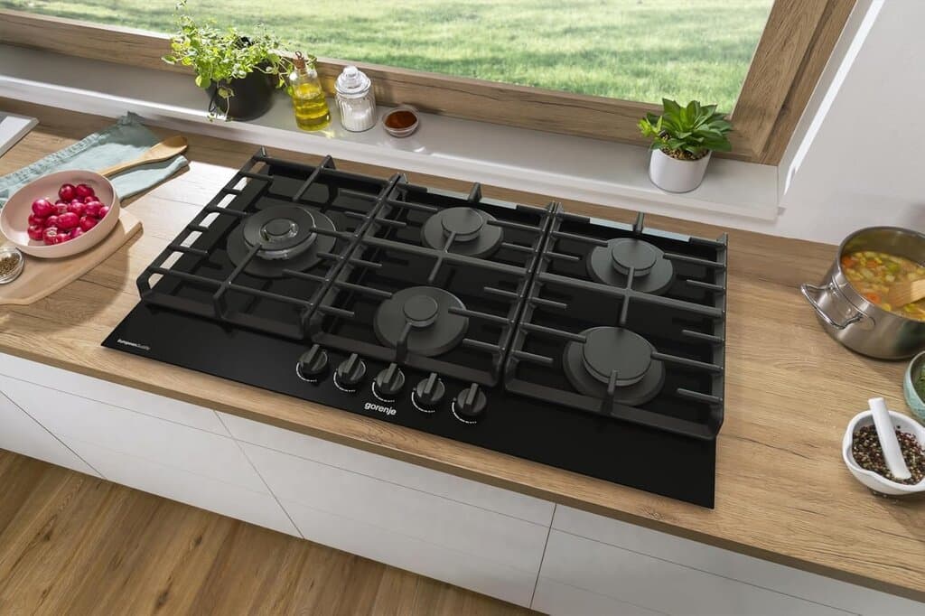 Gorenje 90cm 5 Burners Electric Cooktop - GCW951B (Black) 5