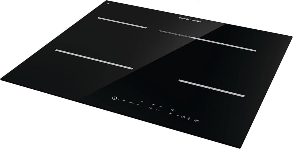 Gorenje 60cm 4 Burners Electric Cooktop - ECT648ORAB (Black) 5