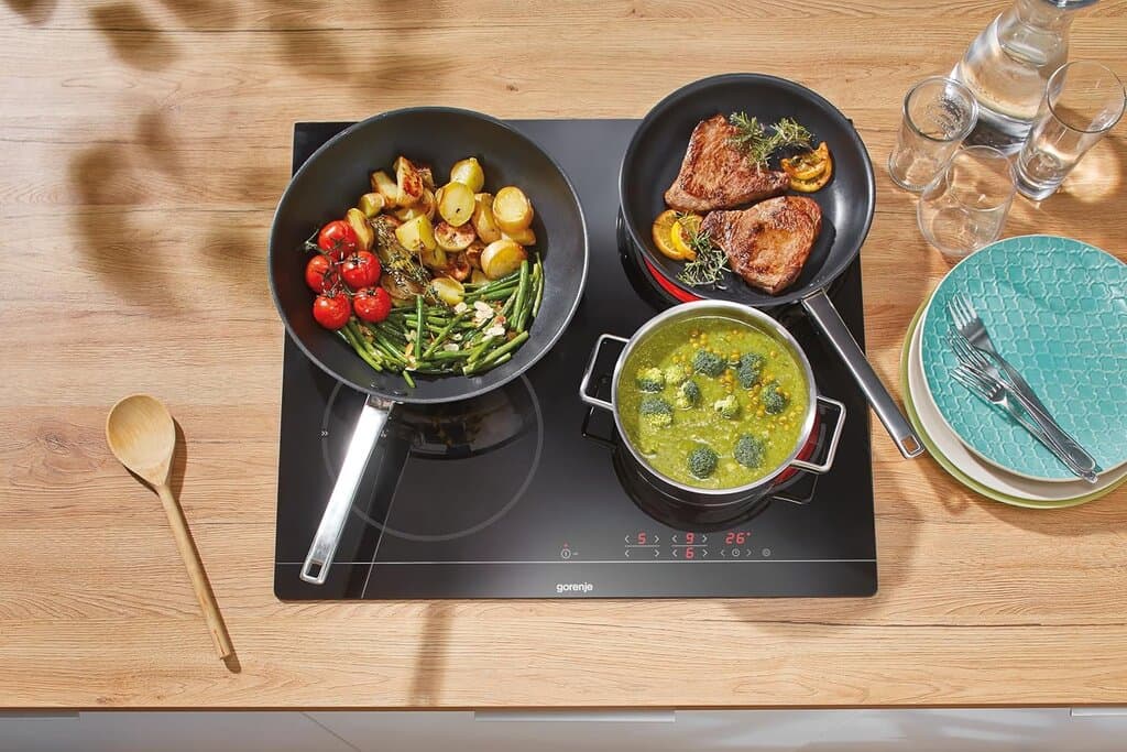 Gorenje 60cm 4 Burners Electric Cooktop - ECT648ORAB (Black) 6