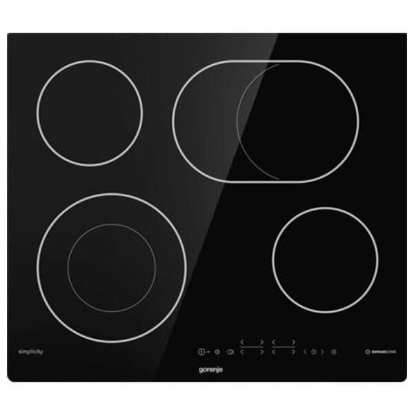 Gorenje 60cm 4 Burners Electric Cooktop - ECT643SYB (Black)