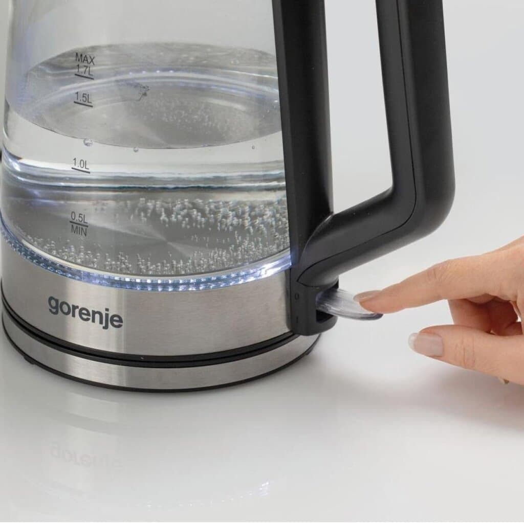 Gorenje 1.7L 2200W Kettle - K17GED (Silver) 3