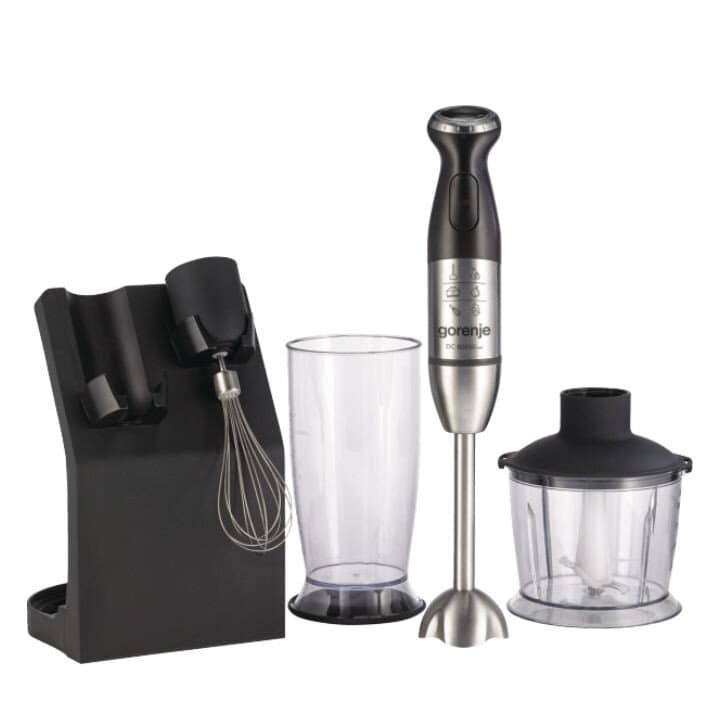 Gorenje 800W 0.5L Hand Mixer - HBC807QB (Silver&Black)