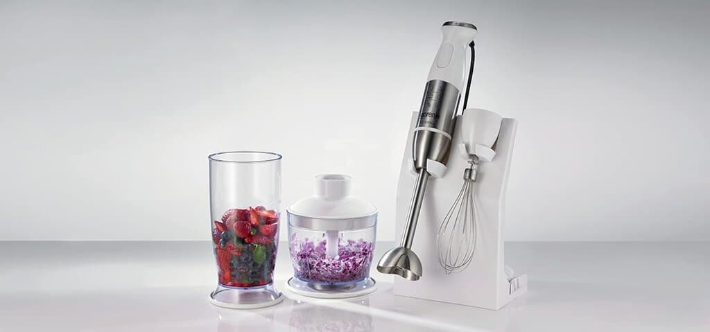 Gorenje 800W 0.5L Hand Mixer - HBC806QW (White) 2