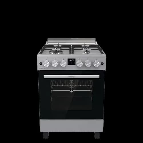 Gorenje 4 Burners Electric Cooker 60cm - GGI6C20S (Silver)